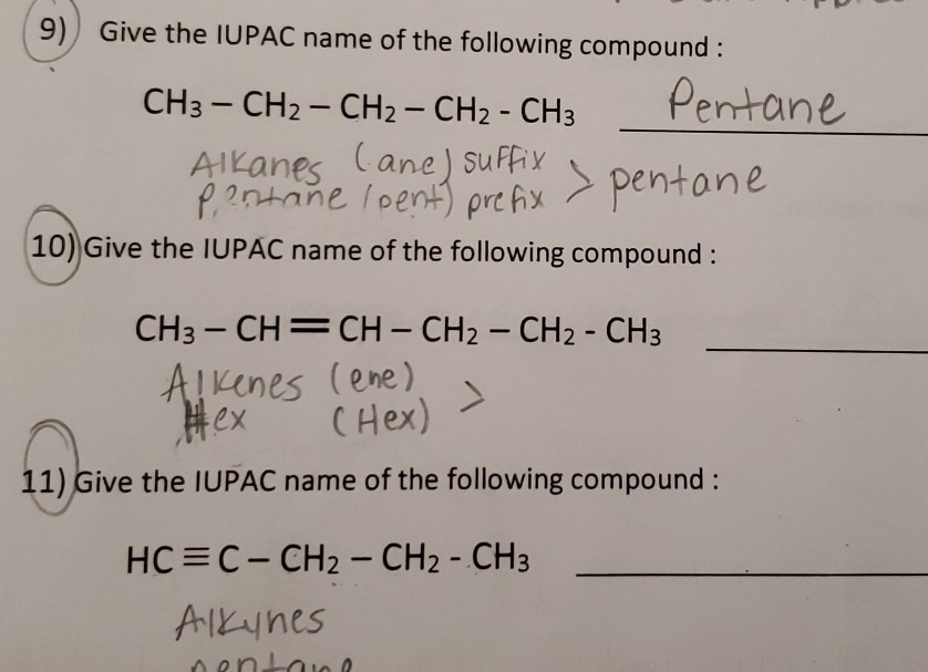 Solved 9 Give The Iupac Name Of The Following Compound Ch3 Free Hot   Image 