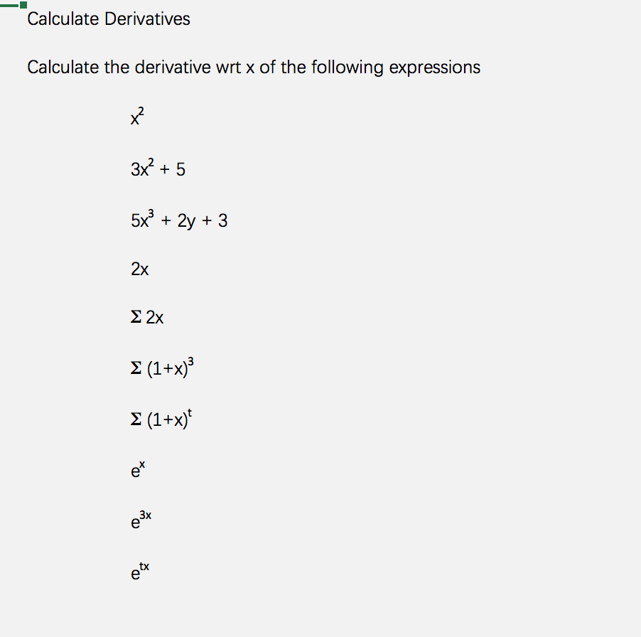 derivative of x 2 wrt x 3