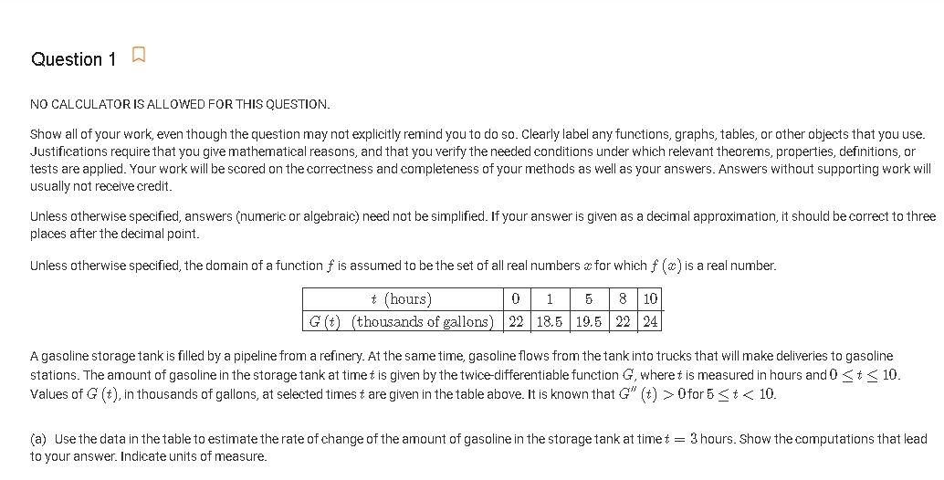 Solved Question 1 0 NO CALCULATOR IS ALLOWED FOR THIS | Chegg.com