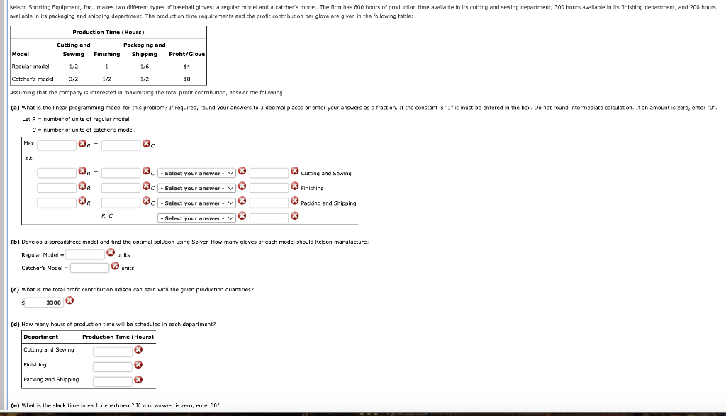 Solved (b) Develop A Spreadsheet Mudel And Find The Optimal | Chegg.com