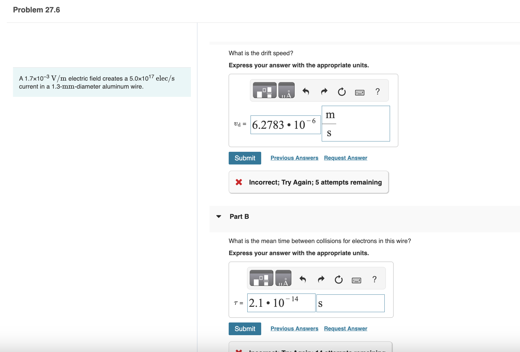 Solved I need help i cant solve this those 2 answers | Chegg.com