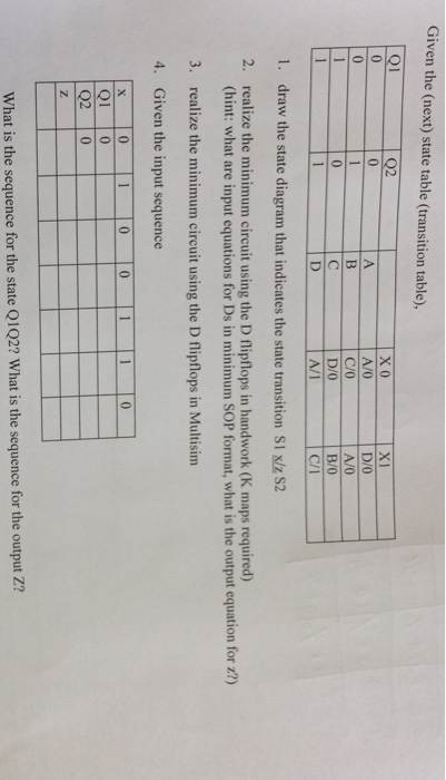 (Solved) : Please Answer 3 5 Multisim 5 Use Sequence Check Circuit ...