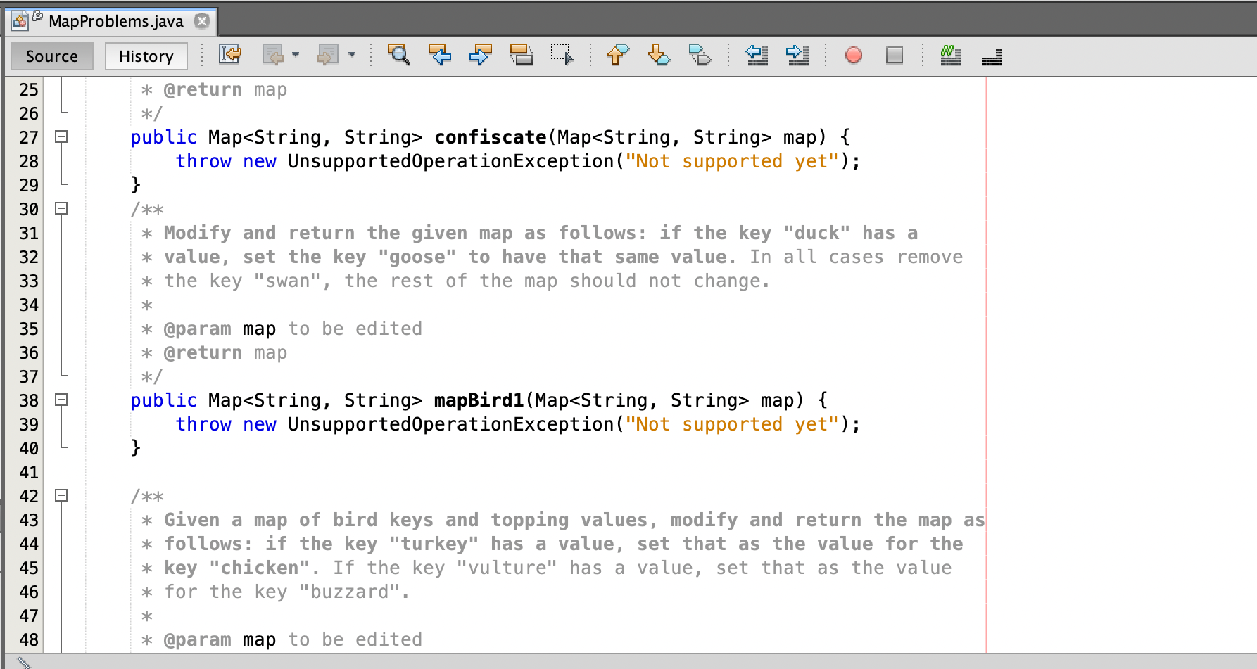 Part 1: Simple Map Exercises Complete the following | Chegg.com