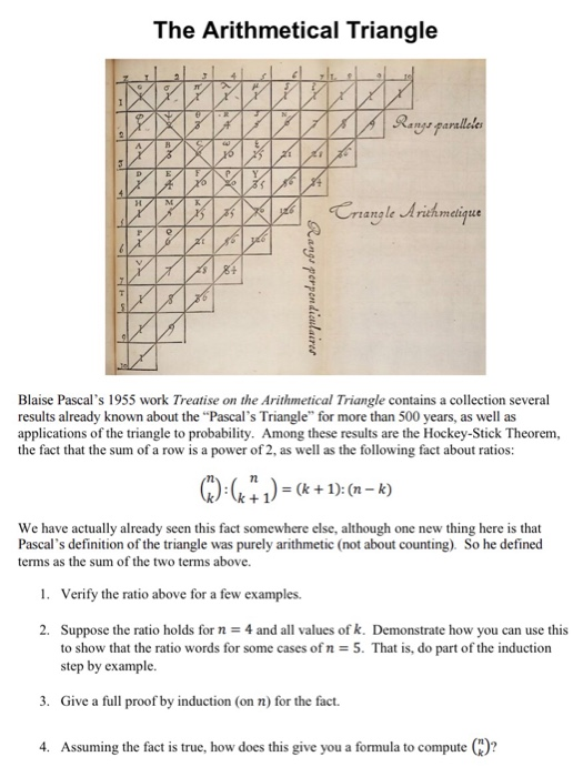 Arithmetical Triangle
