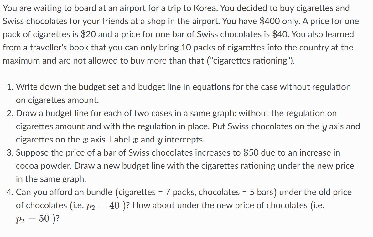 Solved You are waiting to board at an airport for a trip to