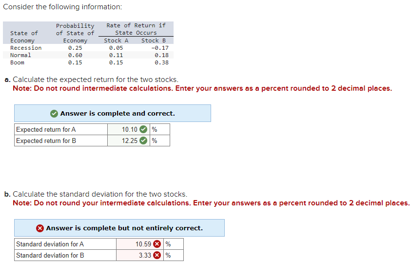 Solved Consider The Following Information:State Ofa. | Chegg.com