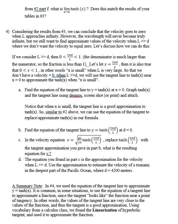 Applications Of Hyperbolic Trig Functions