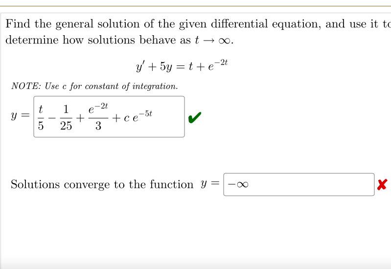 Solved Find The General Solution Of The Given Differential | Chegg.com