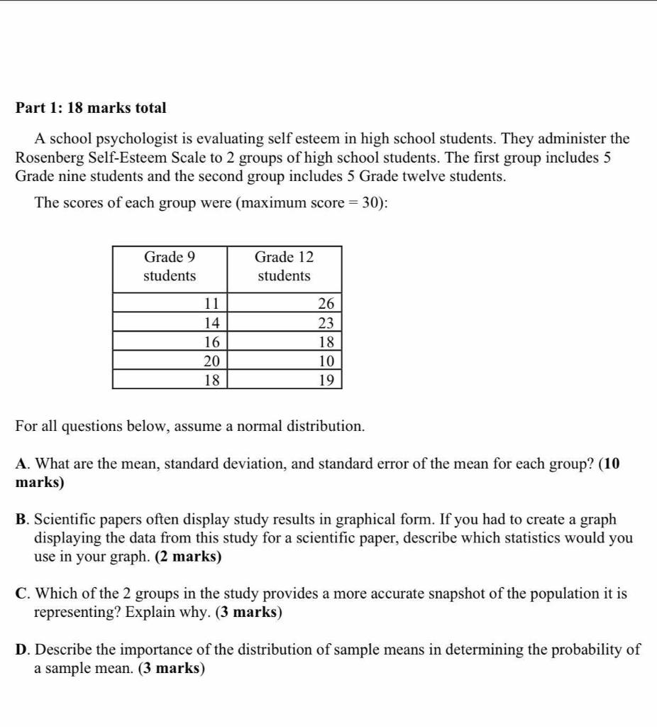 solved-part-1-18-marks-total-a-school-psychologist-is-chegg