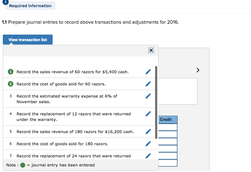Solved Problem 94A Warranty expense and liability