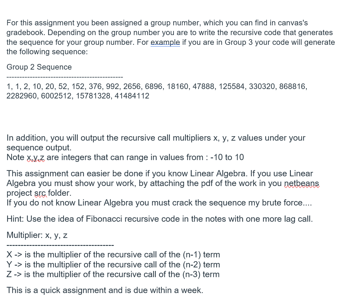 dynamic group number assignment