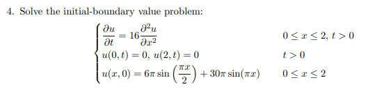 Solved Please solve this initial value problem and show all | Chegg.com