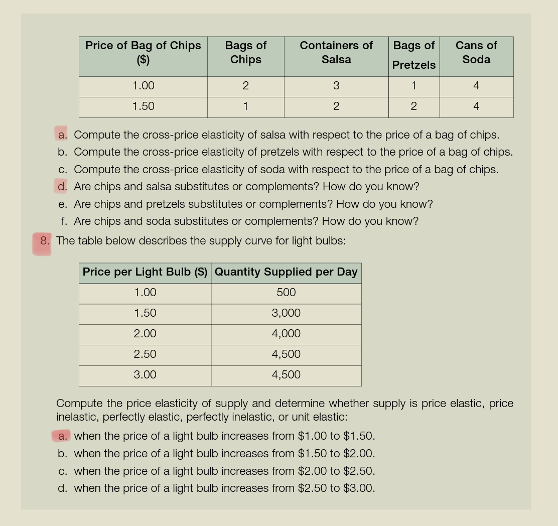 Solved #1, 3, 4, 5 a and c, 6 a-d, 7 a and d, 8 a. | Chegg.com