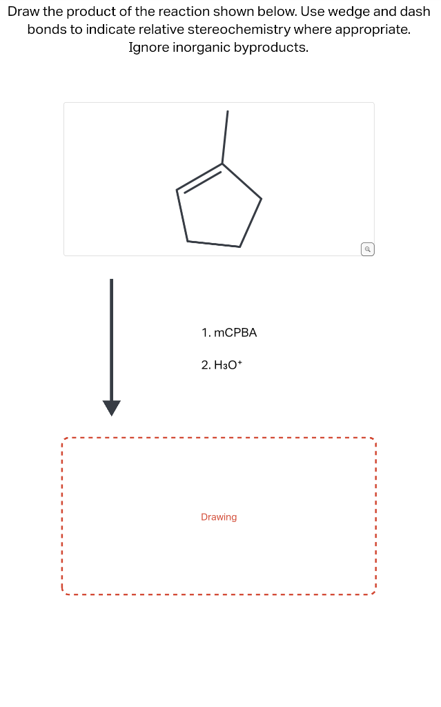  solved draw the product of the reaction shown below us