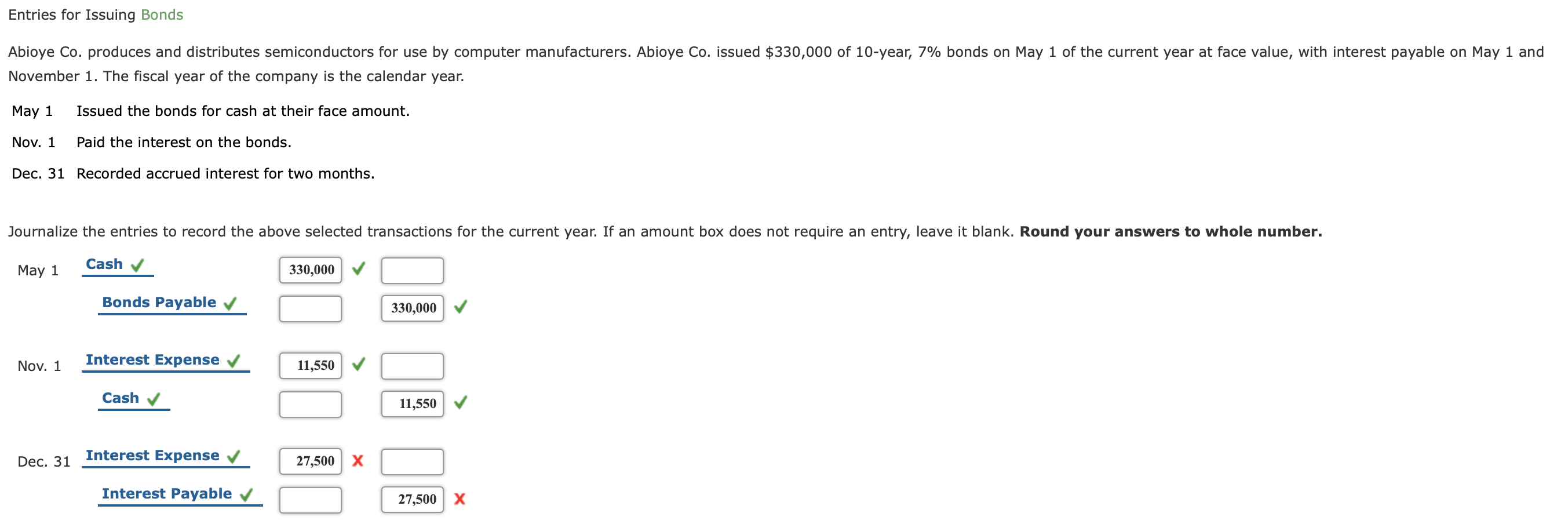 solved-entries-for-issuing-bonds-abioye-co-produces-and-chegg