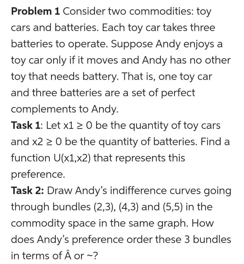 solved-problem-1-consider-two-commodities-toy-cars-and-chegg