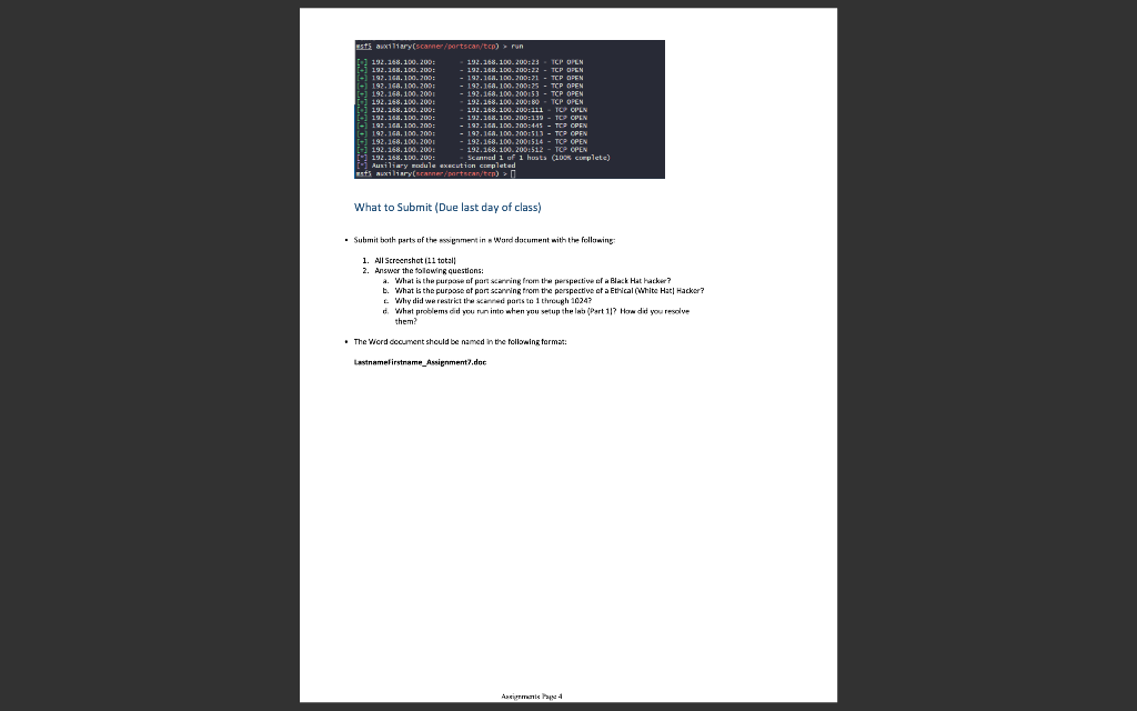 Solved In my class, we did a lab in which we used a virtual | Chegg.com