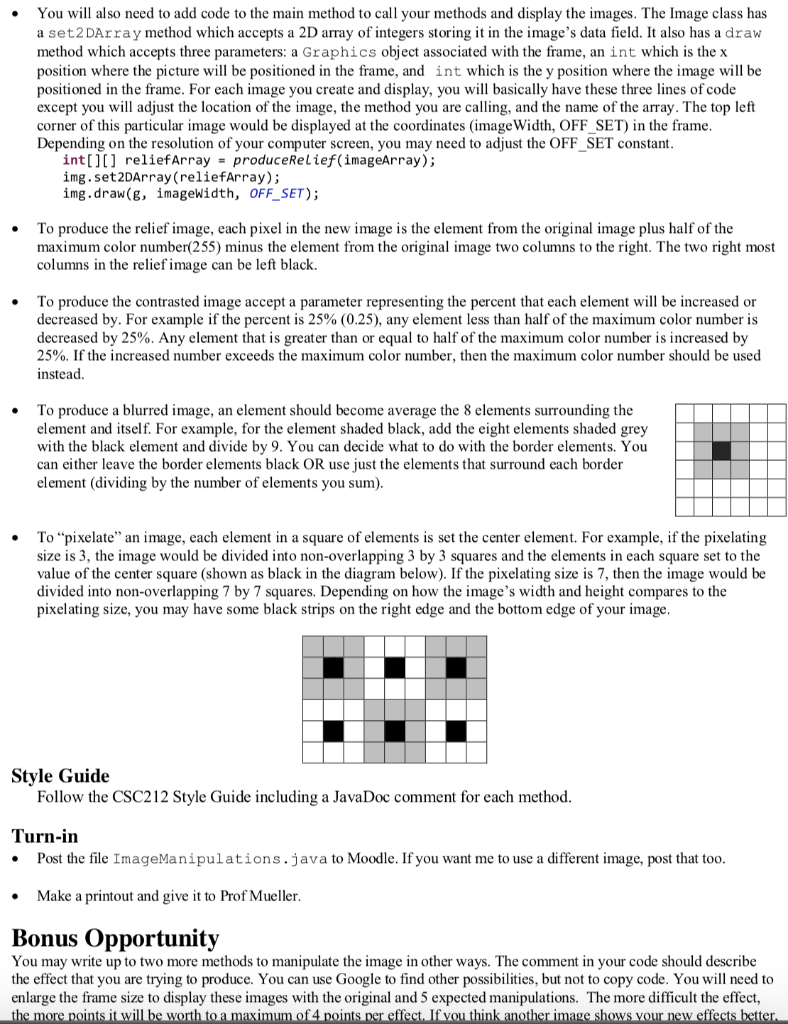 Objective Program7B To practice with 2D arrays from | Chegg.com