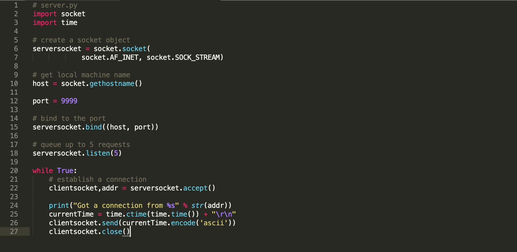 Solved Write a simple echo server and client. An echo server | Chegg.com