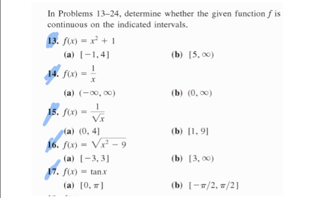 Solved In Problems 13-24, determine whether the given | Chegg.com