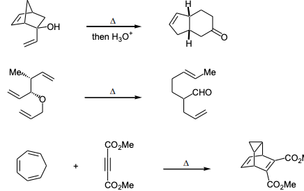 Solved Δ -ОН then H20* Mer... Me Δ CHO ÇO2Me -CO2 + CO2Me CO | Chegg.com