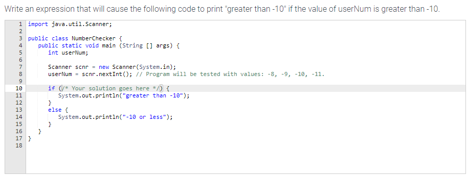 Solved Write an expression that will cause the following | Chegg.com