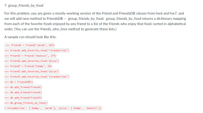 Solved PYTHON ONLY PLEASE Just 8 different very simple | Chegg.com