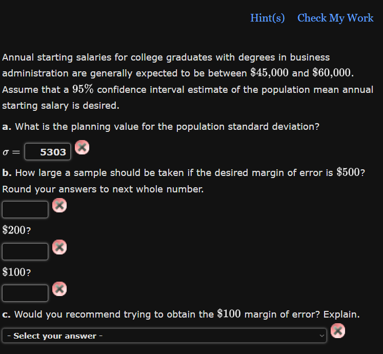 Solved σ= B. How Large A Sample Should Be Taken If The | Chegg.com