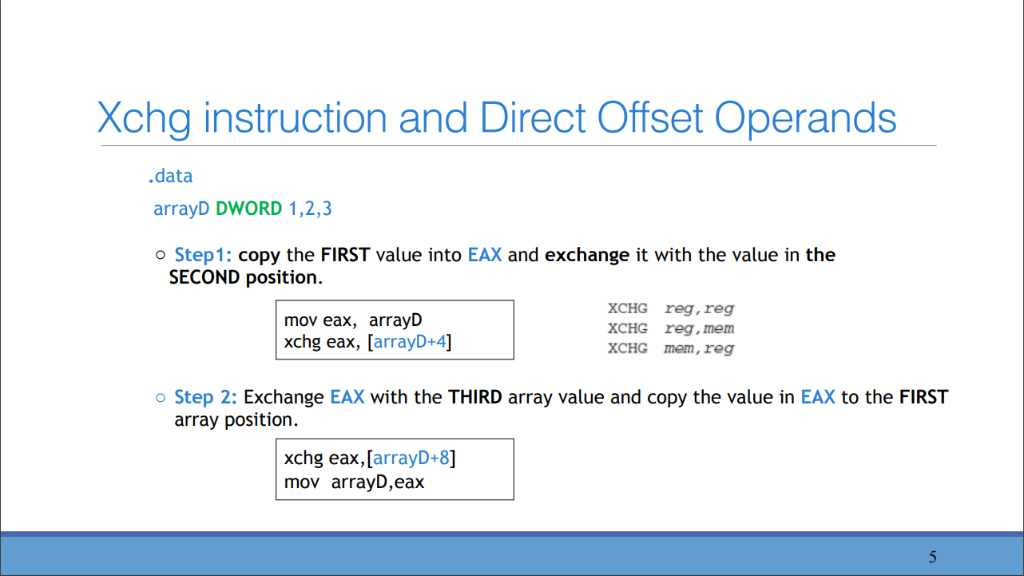 Assembly Understanding The Functionality Of Xchg In Intel, 56 OFF