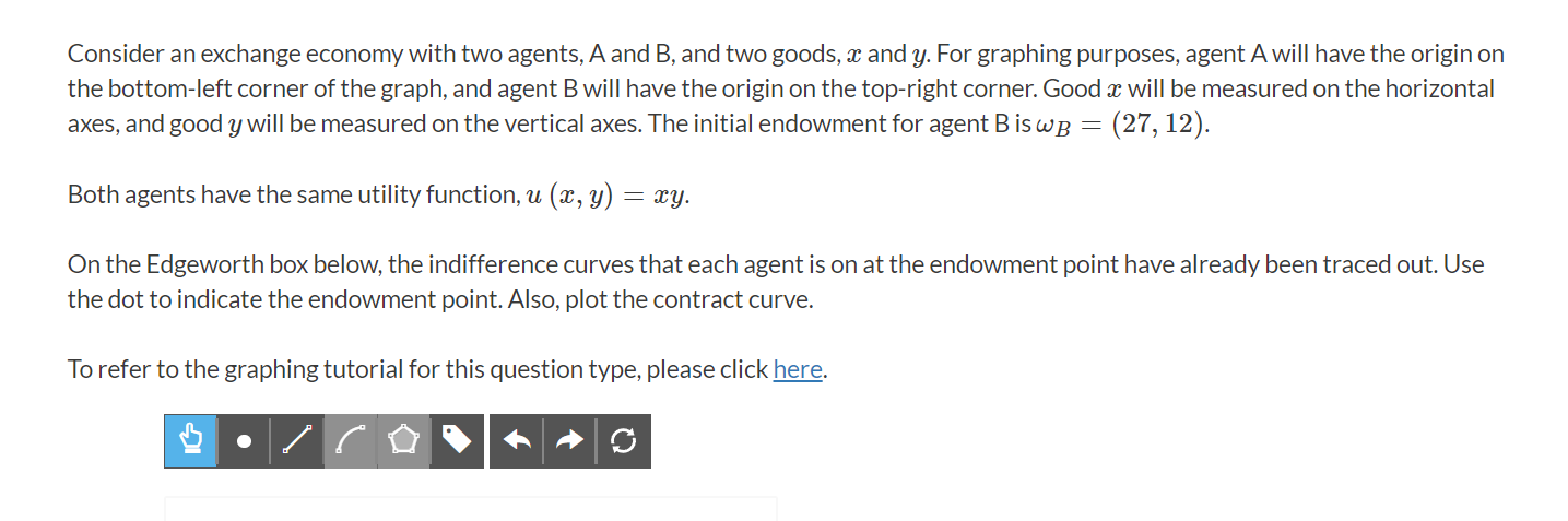 Solved Consider An Exchange Economy With Two Agents, A And | Chegg.com