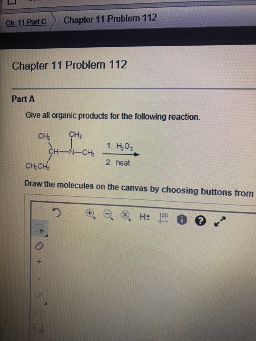 Solved Ch. 11 PartCChapter 11 Problem 112 Chapter 11 Problem | Chegg.com