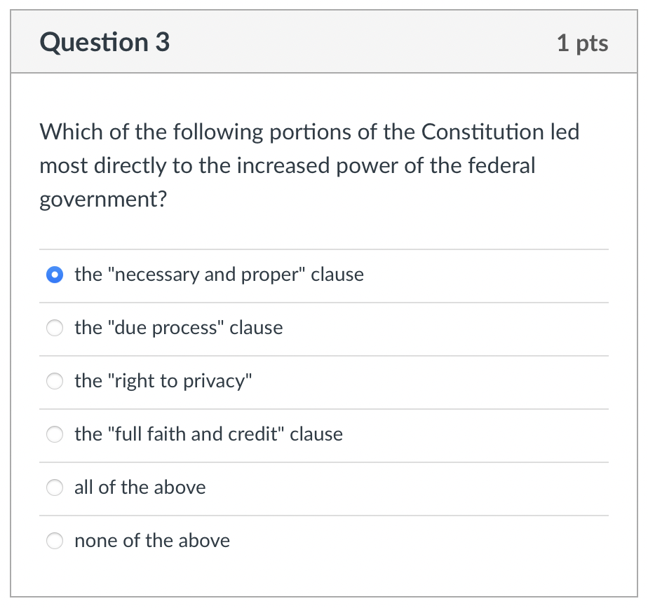 Solved Question 3 1 pts Which of the following portions of | Chegg.com