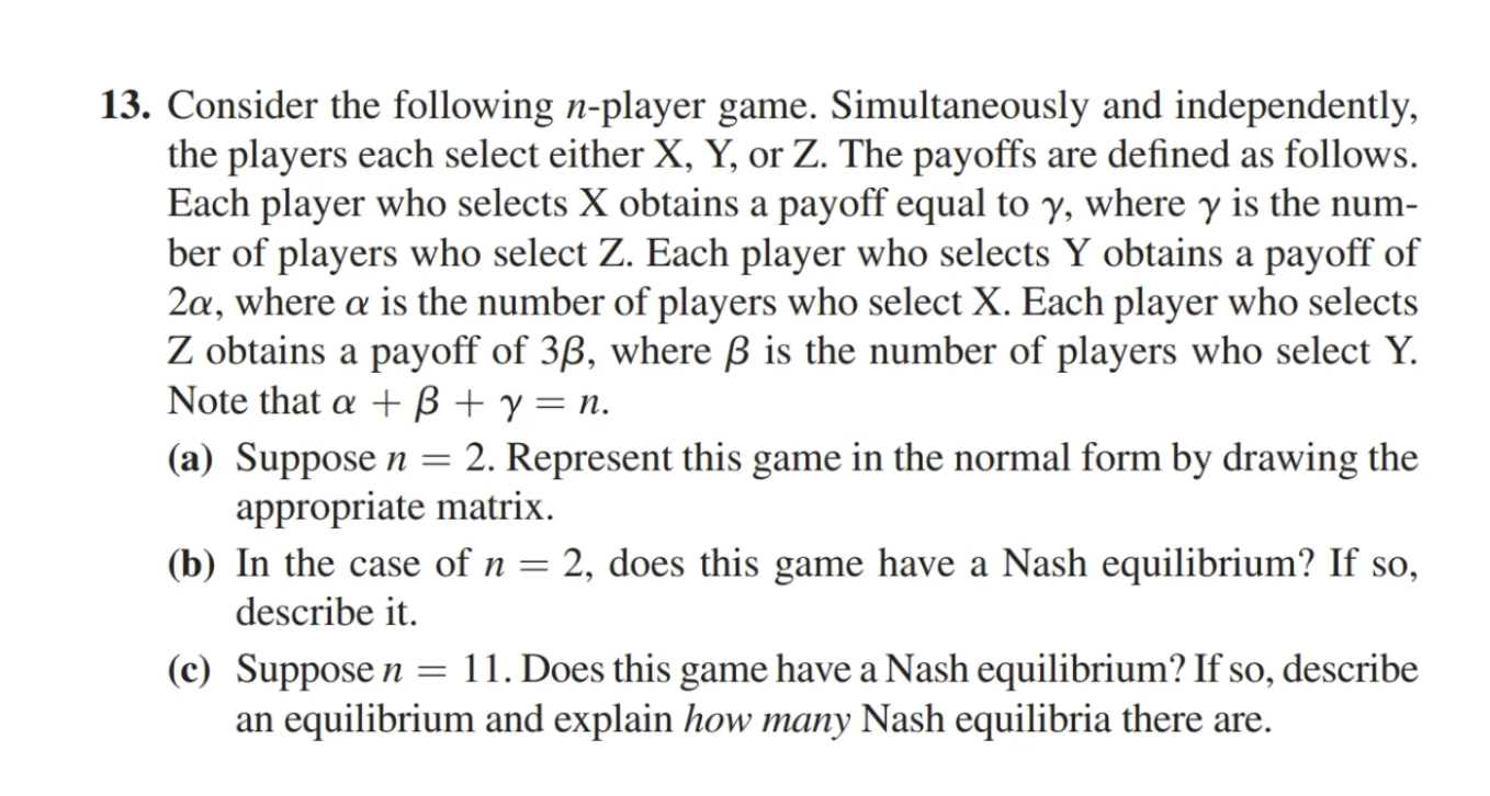 Solved Consider the normal-form game pictured here. (a) What | Chegg.com