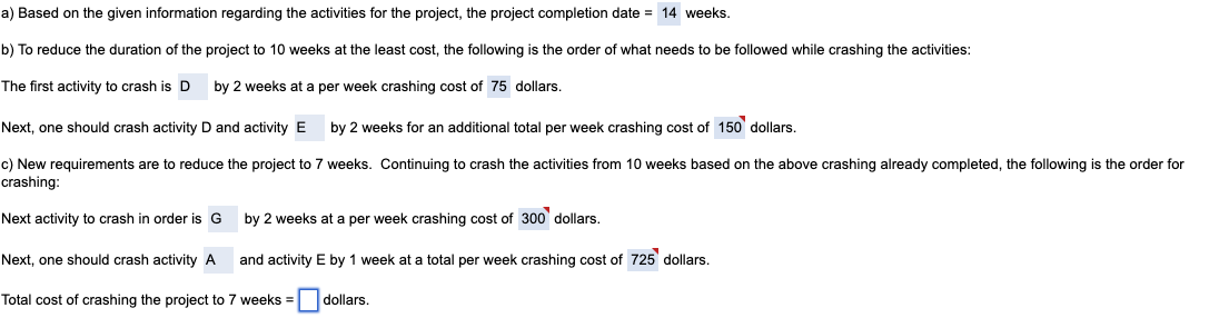 Solved a) Based on the given information regarding the | Chegg.com