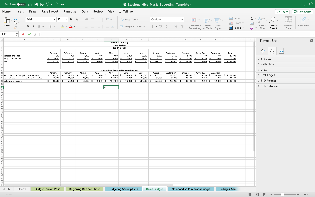 7. The Cfo Would Like You To Prepare Some Data 