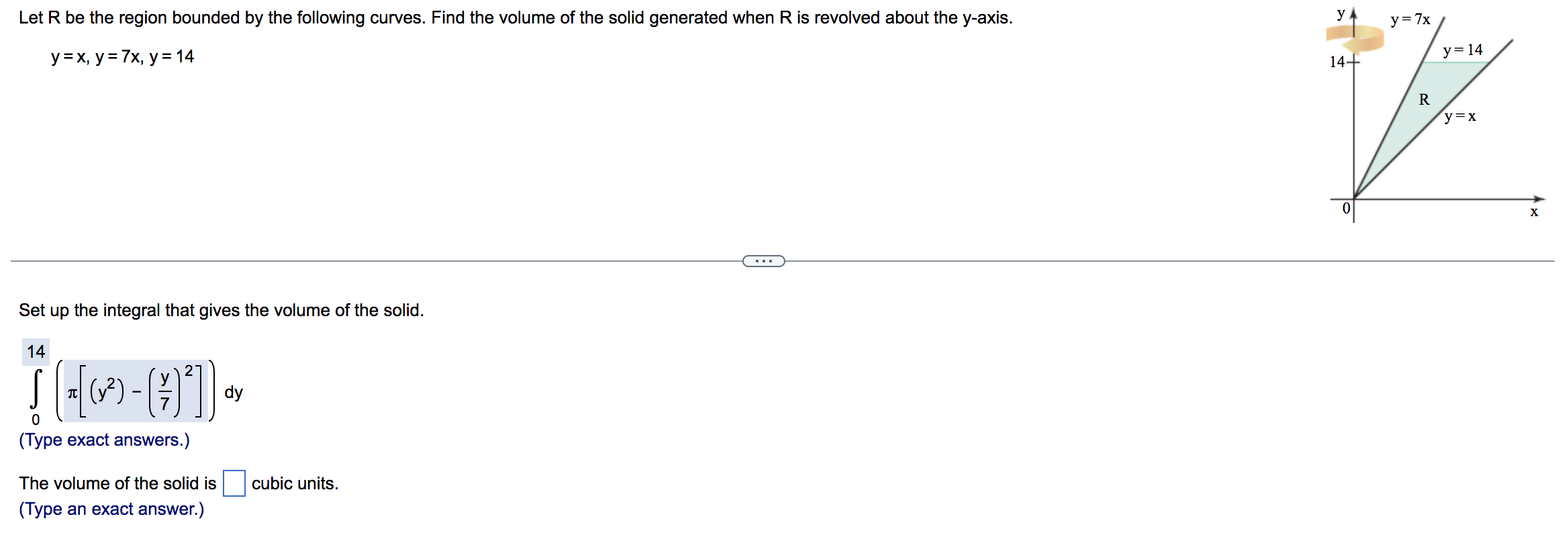 solved-y-x-y-7x-y-14-set-up-the-integral-that-gives-the-chegg