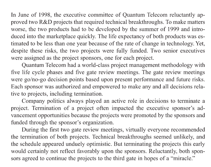 quantum telecom case study answers pdf