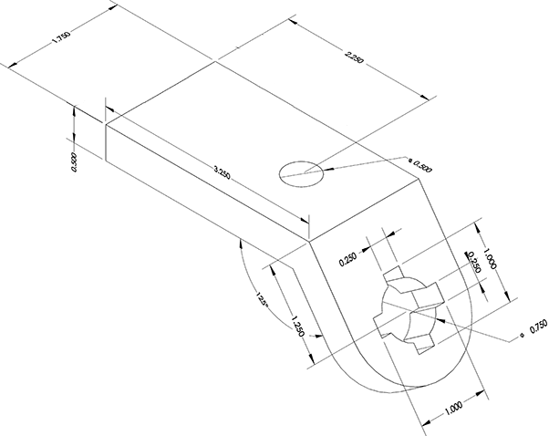 Solved On a piece of square graph paper, draw front, top | Chegg.com