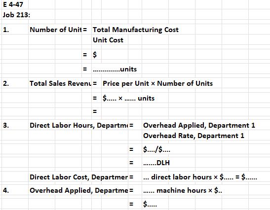 Solved Management accounting exercise please help me fill | Chegg.com