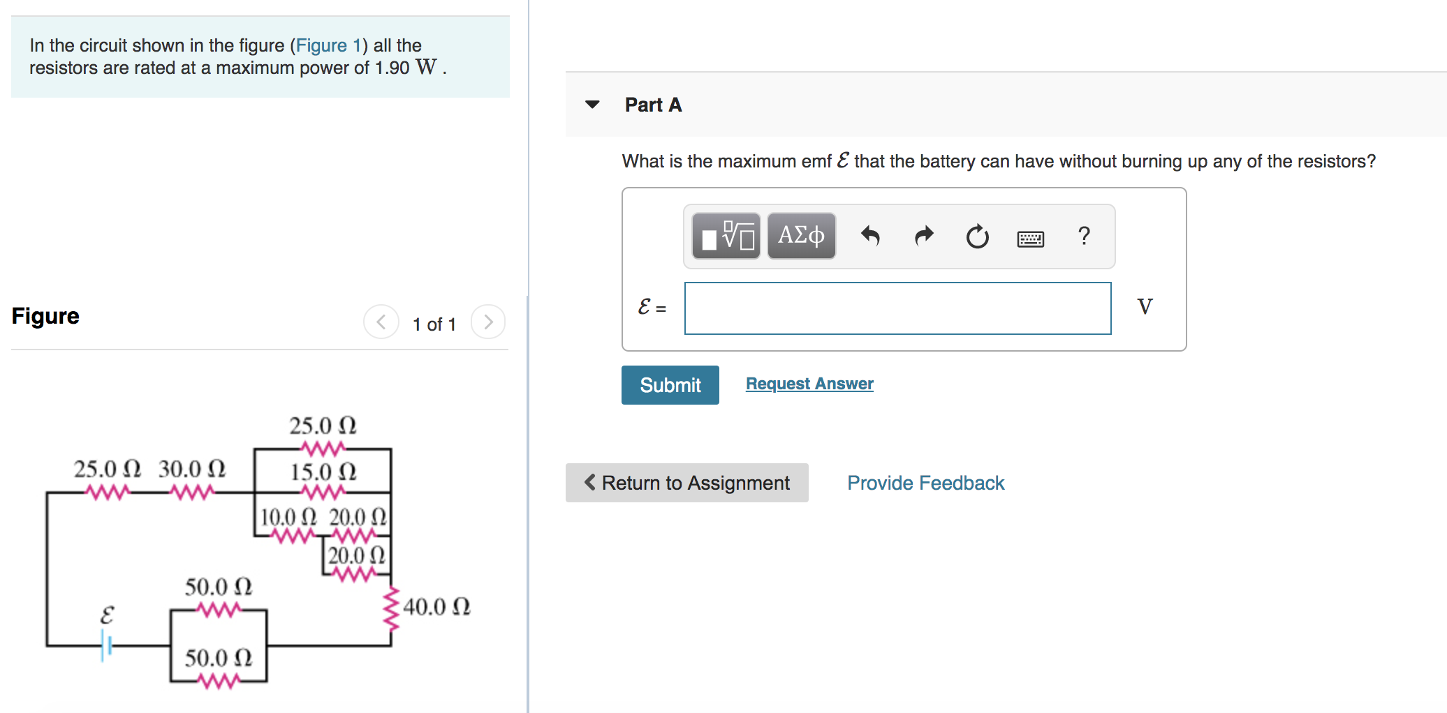 Solved In the circuit shown in the figure (Figure 1) all the | Chegg.com