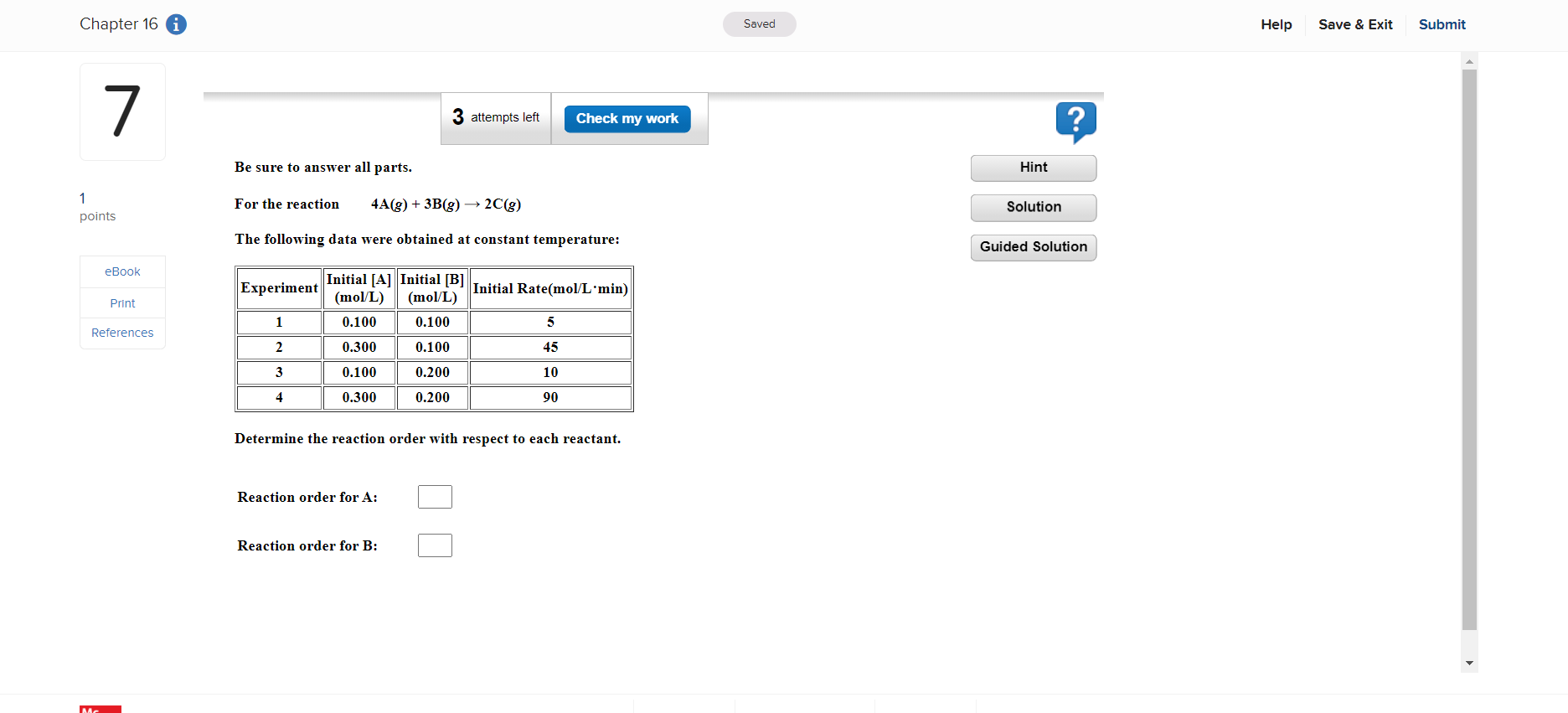 Solved Chapter 16 i Saved Help Save & Exit Submit 7 3 | Chegg.com