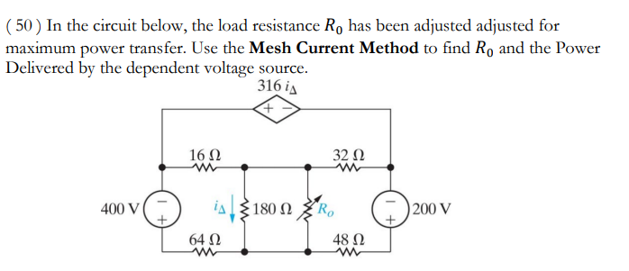 Solved OPEN CIRCUIT CASE - Draw a Diagram; Identify | Chegg.com