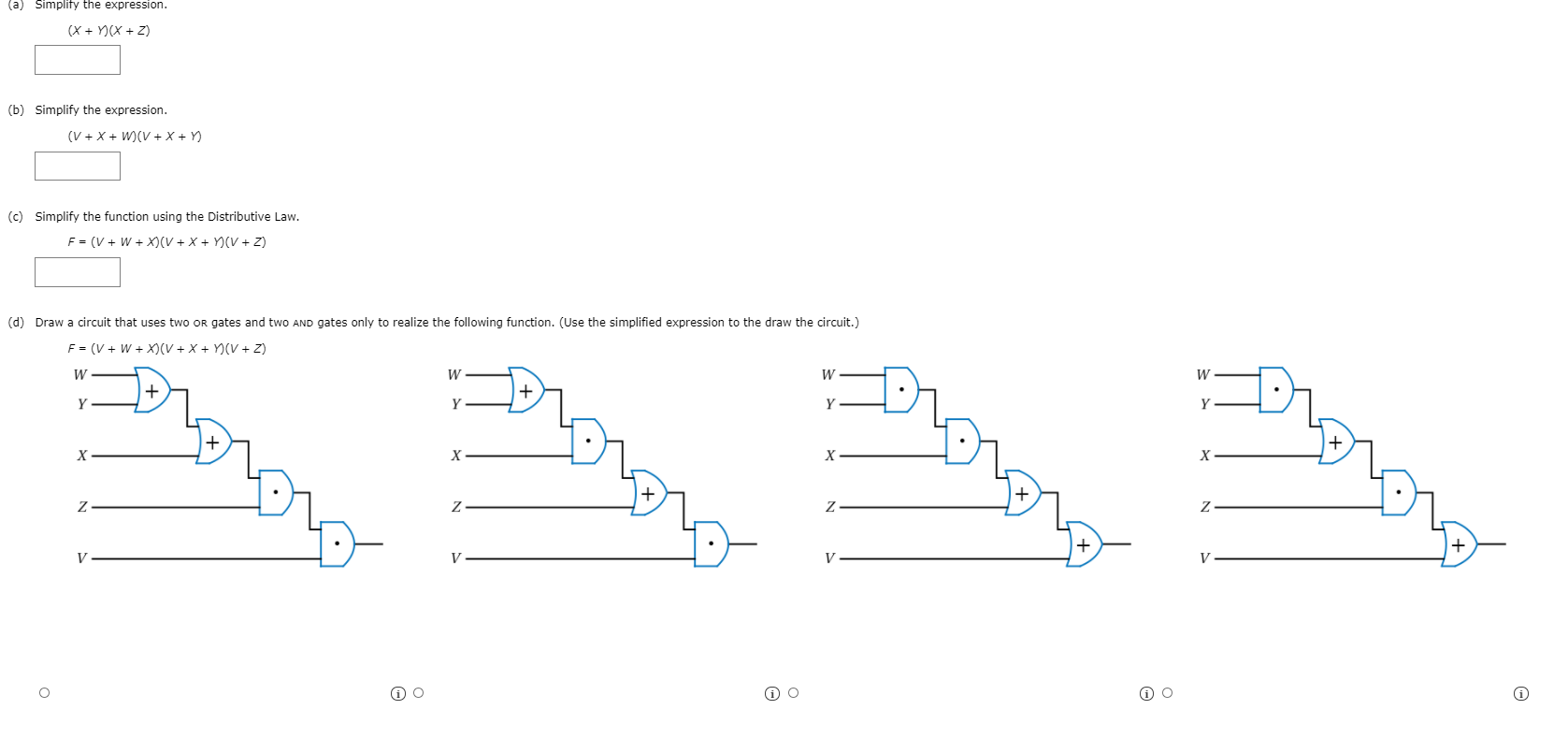 Solved A Simplify The Expression X Y X 2 B Simp Chegg Com