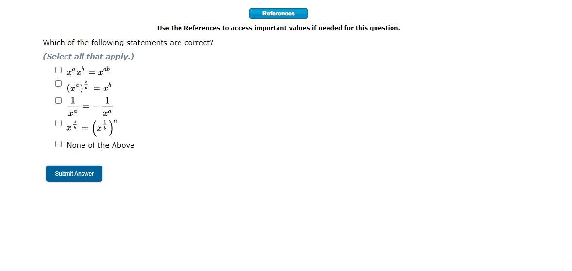 Solved Which of the following statements are correct? | Chegg.com