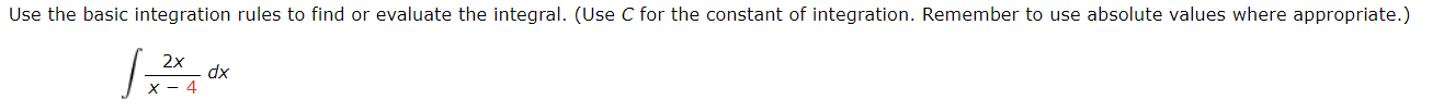 Solved Use the basic integration rules to find or evaluate | Chegg.com