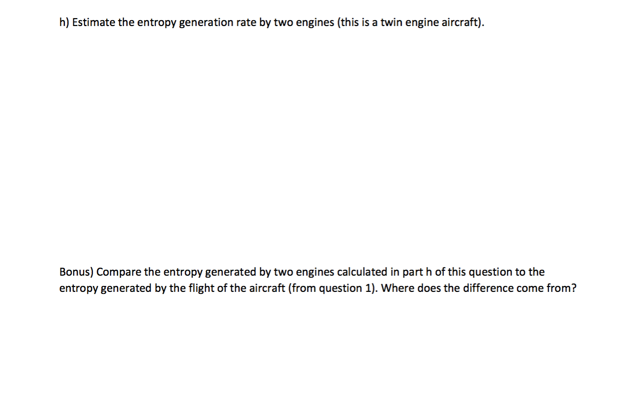 Solved Question 2 - Jet Engine Operation (35 + 5 points): In | Chegg.com