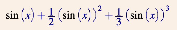 Solved Simplify the following series How to get this in | Chegg.com