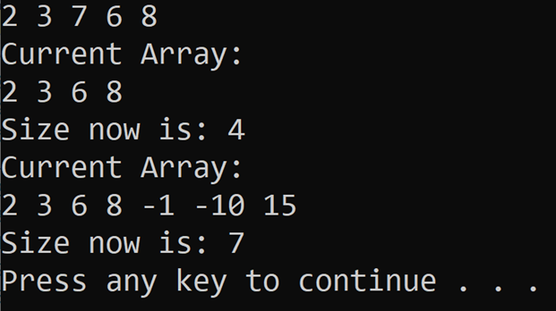 Solved Use C++ Consider the below class interface: class | Chegg.com