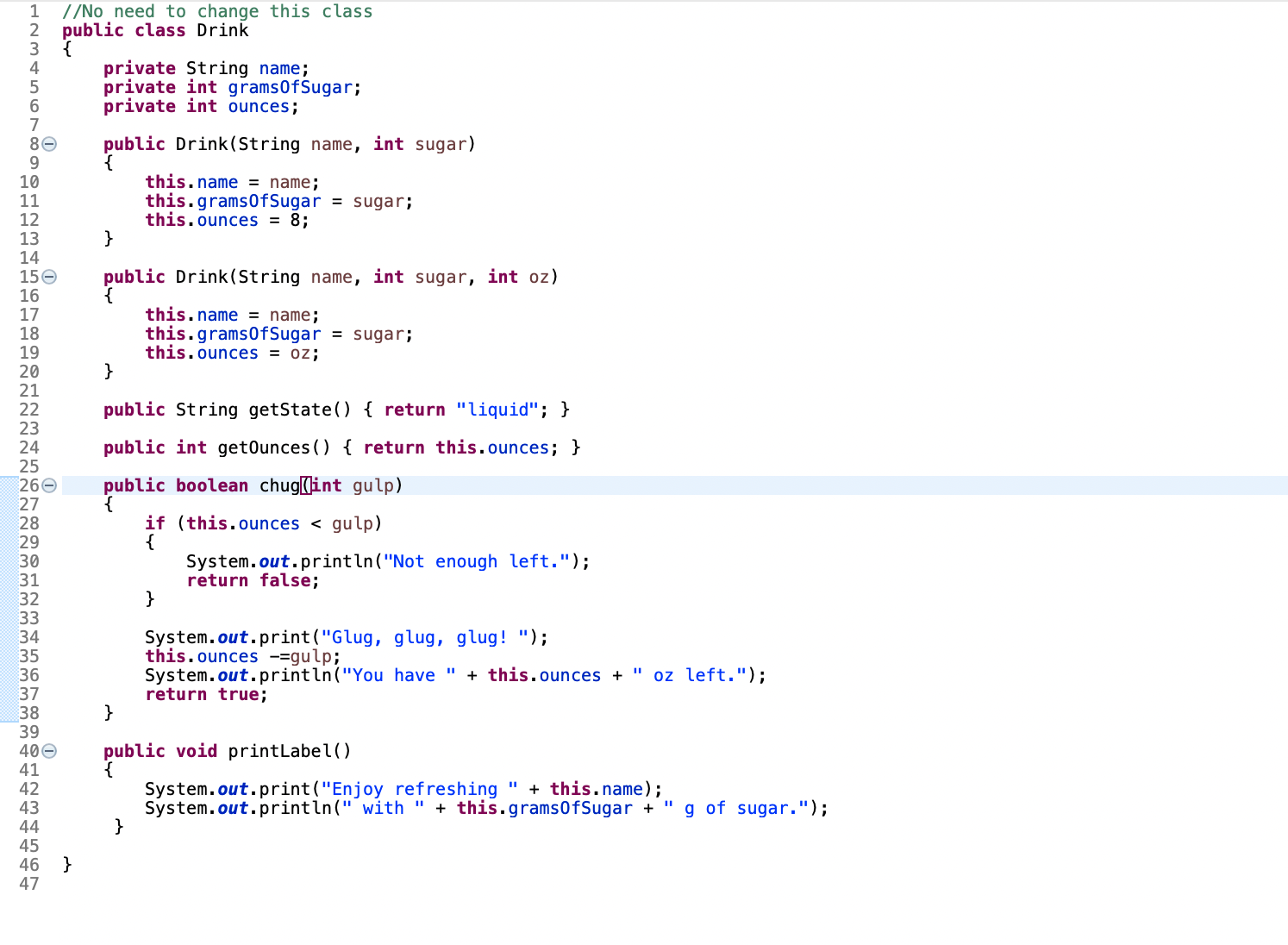 Solved In this example, you will create subclasses that | Chegg.com