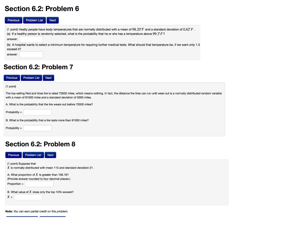 Solved Section 6.2: Problem 6 Previous Problem List Next (1 | Chegg.com